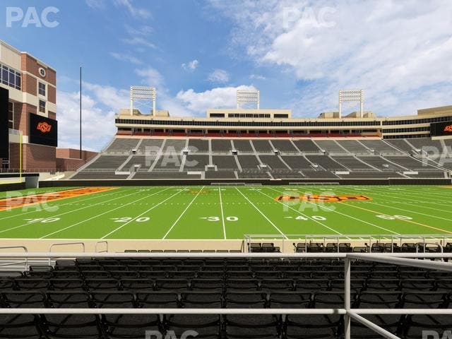 Boone Pickens Stadium - Section Upper Box 39 Seat View