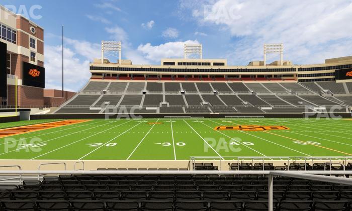 Boone Pickens Stadium - Section Upper Box 39 Seat View
