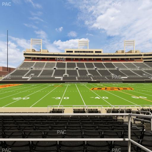 Boone Pickens Stadium - Section Upper Box 39 Seat View
