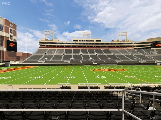 Boone Pickens Stadium - Section Upper Box 39 Seat View