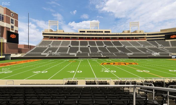 Boone Pickens Stadium - Section Upper Box 39 Seat View