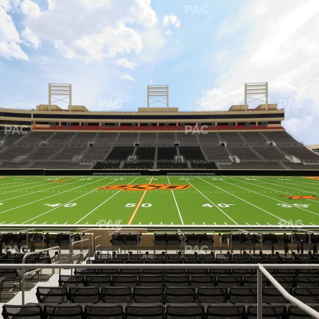 Boone Pickens Stadium - Section Upper Box 4 Seat View