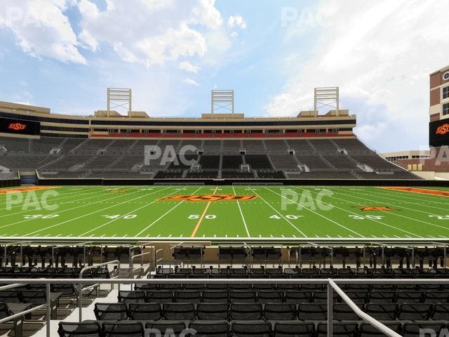 Boone Pickens Stadium - Section Upper Box 4 Seat View