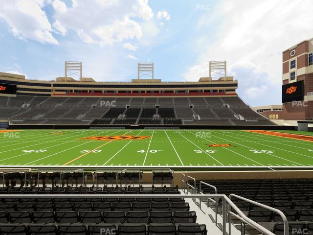 Boone Pickens Stadium - Section Upper Box 4 Seat View