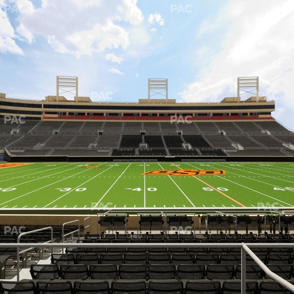 Boone Pickens Stadium - Section Upper Box 5 Seat View