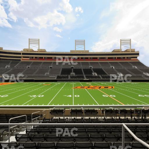 Boone Pickens Stadium - Section Upper Box 5 Seat View