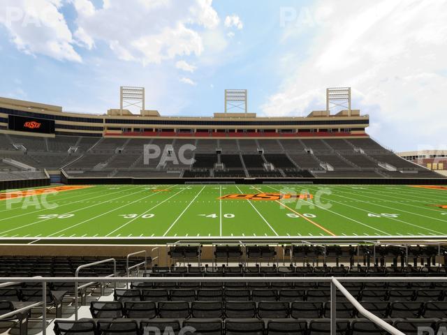 Boone Pickens Stadium - Section Upper Box 5 Seat View Boone Pickens Stadium - Section Upper Box 5 Seat View