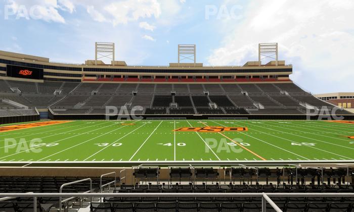 Boone Pickens Stadium - Section Upper Box 5 Seat View