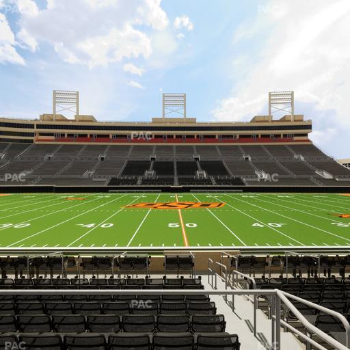 Boone Pickens Stadium - Section Upper Box 5 Seat View