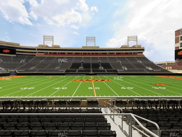 Boone Pickens Stadium - Section Upper Box 5 Seat View