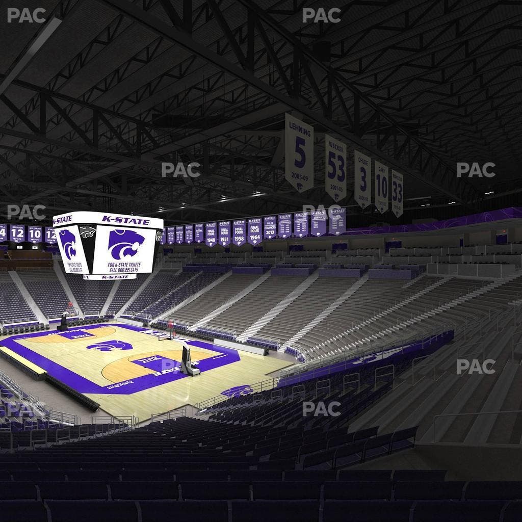 Bramlage Coliseum - Section 1 Seat View