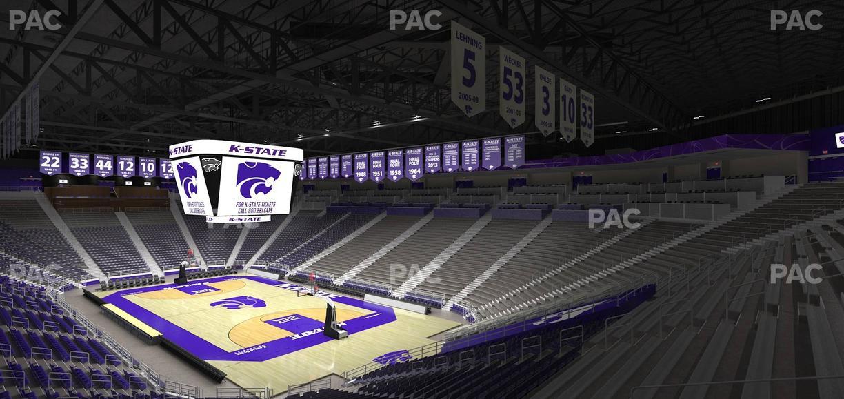 Bramlage Coliseum - Section 1 Seat View