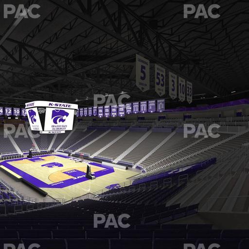 Bramlage Coliseum - Section 1 Seat View