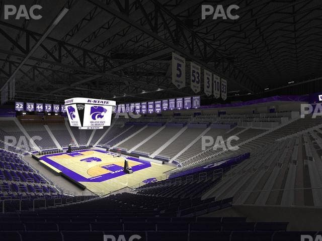 Bramlage Coliseum - Section 1 Seat View
