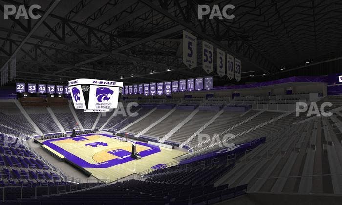 Bramlage Coliseum - Section 1 Seat View