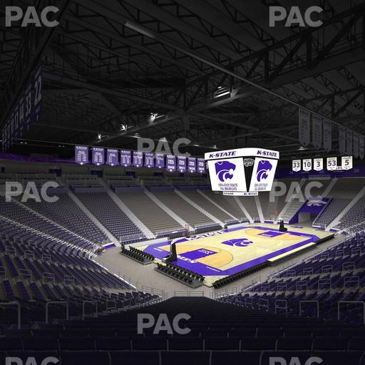 Bramlage Coliseum - Section 10 Seat View