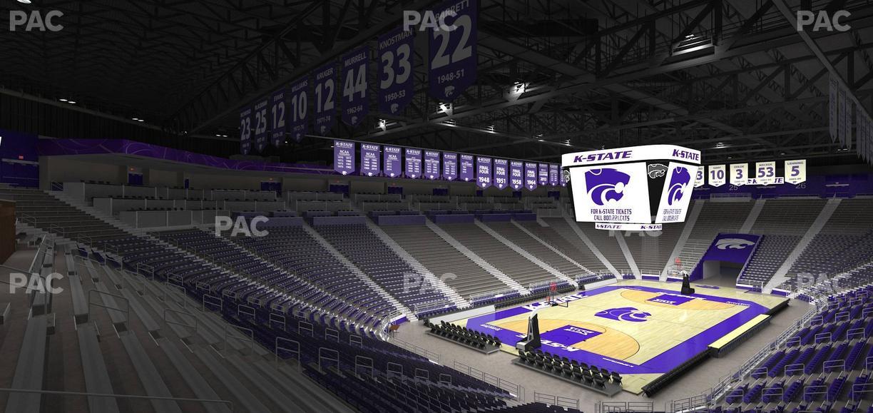 Bramlage Coliseum - Section 11 Seat View