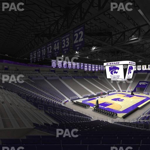 Bramlage Coliseum - Section 11 Seat View