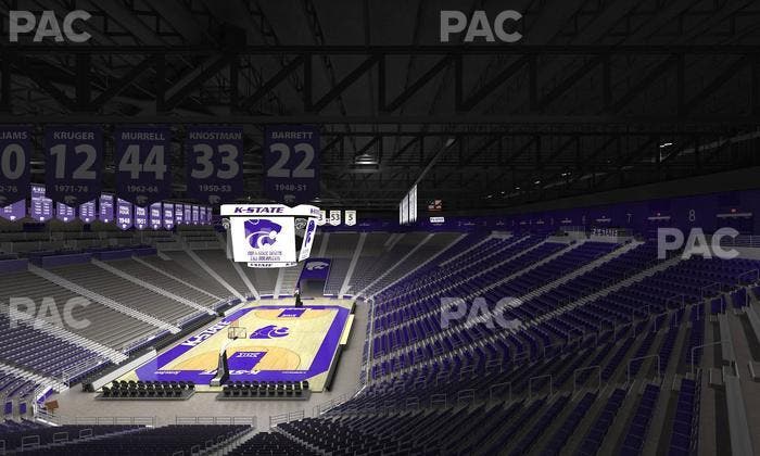 Bramlage Coliseum - Section 12 Seat View
