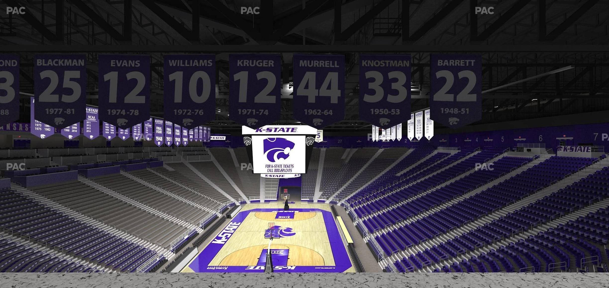 Bramlage Coliseum - Section 13 Seat View