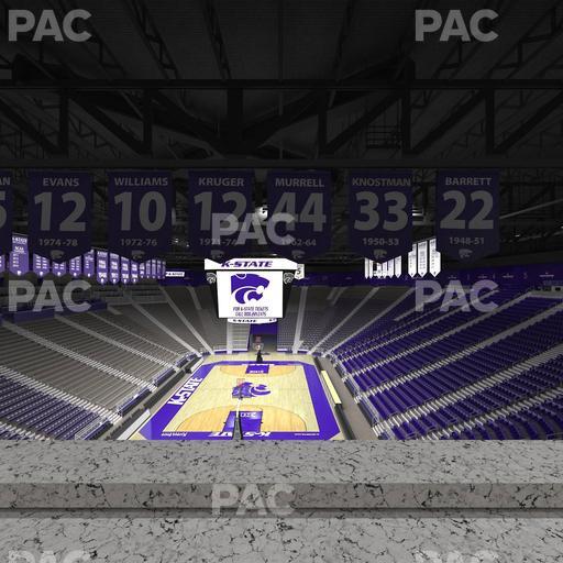 Bramlage Coliseum - Section 13 Seat View