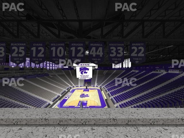 Bramlage Coliseum - Section 13 Seat View