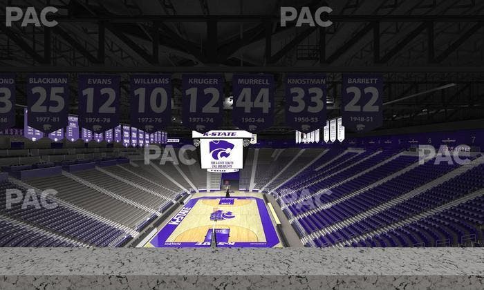 Bramlage Coliseum - Section 13 Seat View
