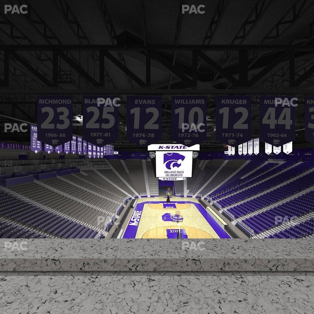 Bramlage Coliseum - Section 14 Seat View