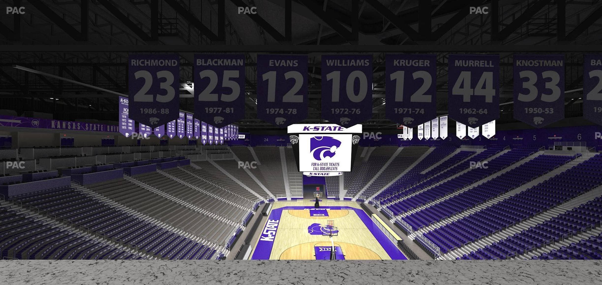 Bramlage Coliseum - Section 14 Seat View