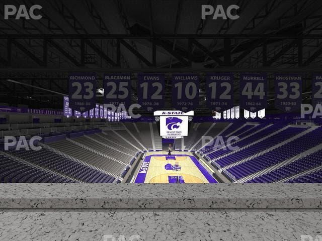 Bramlage Coliseum - Section 14 Seat View