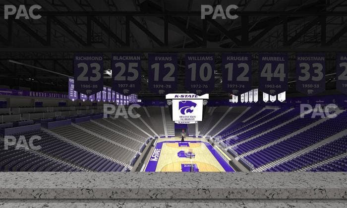 Bramlage Coliseum - Section 14 Seat View