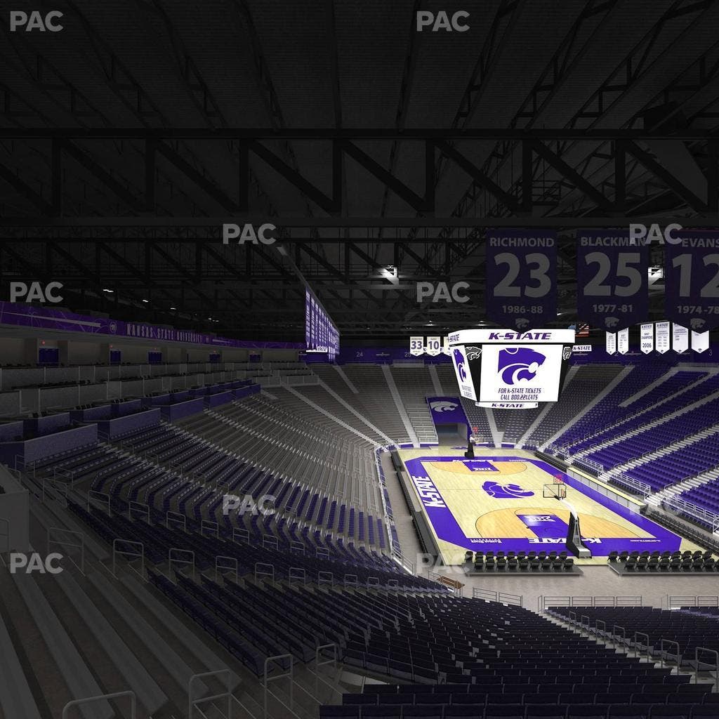 Bramlage Coliseum - Section 15 Seat View