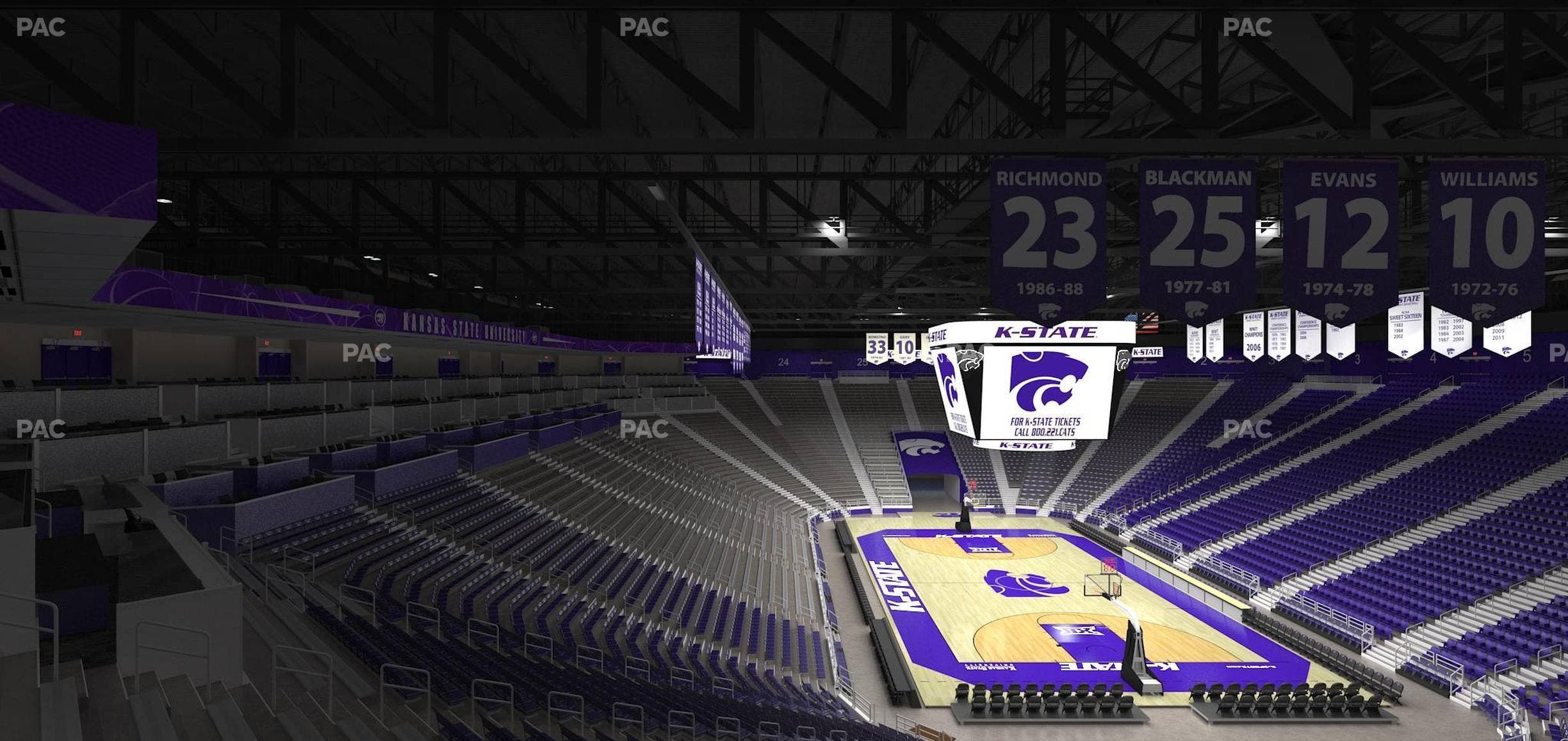 Bramlage Coliseum - Section 15 Seat View