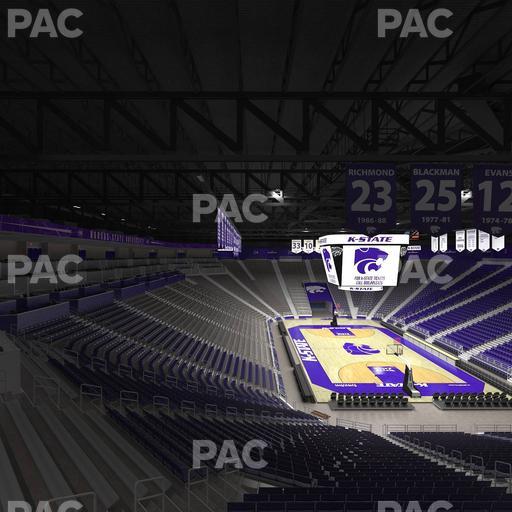 Bramlage Coliseum - Section 15 Seat View