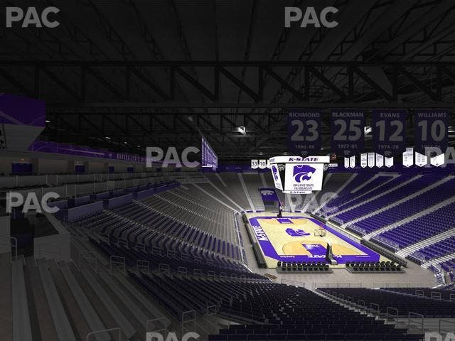 Bramlage Coliseum - Section 15 Seat View