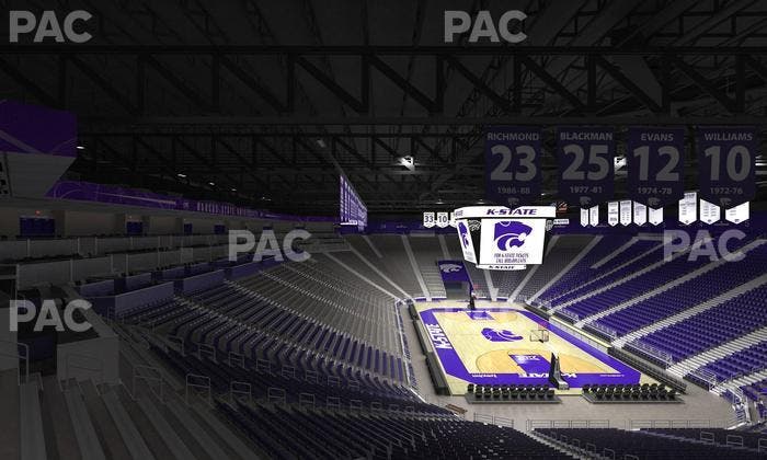 Bramlage Coliseum - Section 15 Seat View