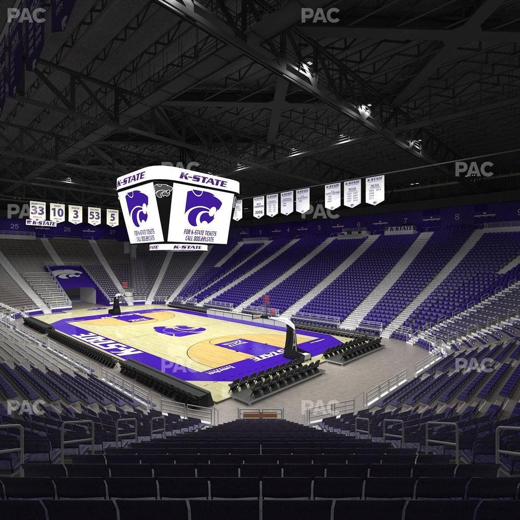 Bramlage Coliseum - Section 16 Seat View