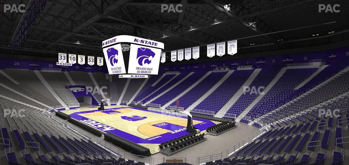 Bramlage Coliseum - Section 16 Seat View