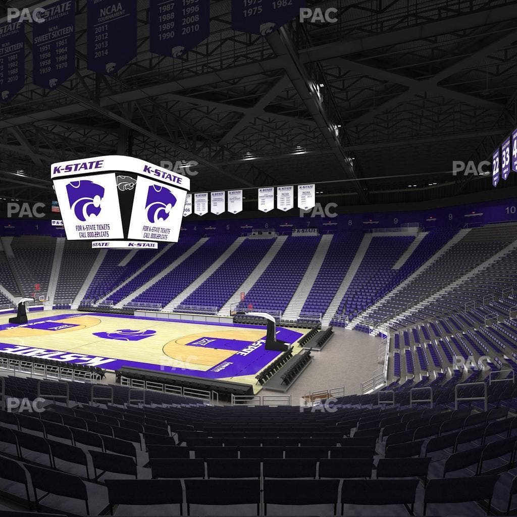 Bramlage Coliseum - Section 17 Seat View