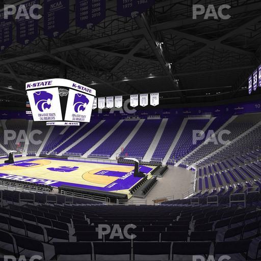 Bramlage Coliseum - Section 17 Seat View