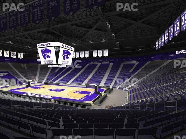 Bramlage Coliseum - Section 17 Seat View