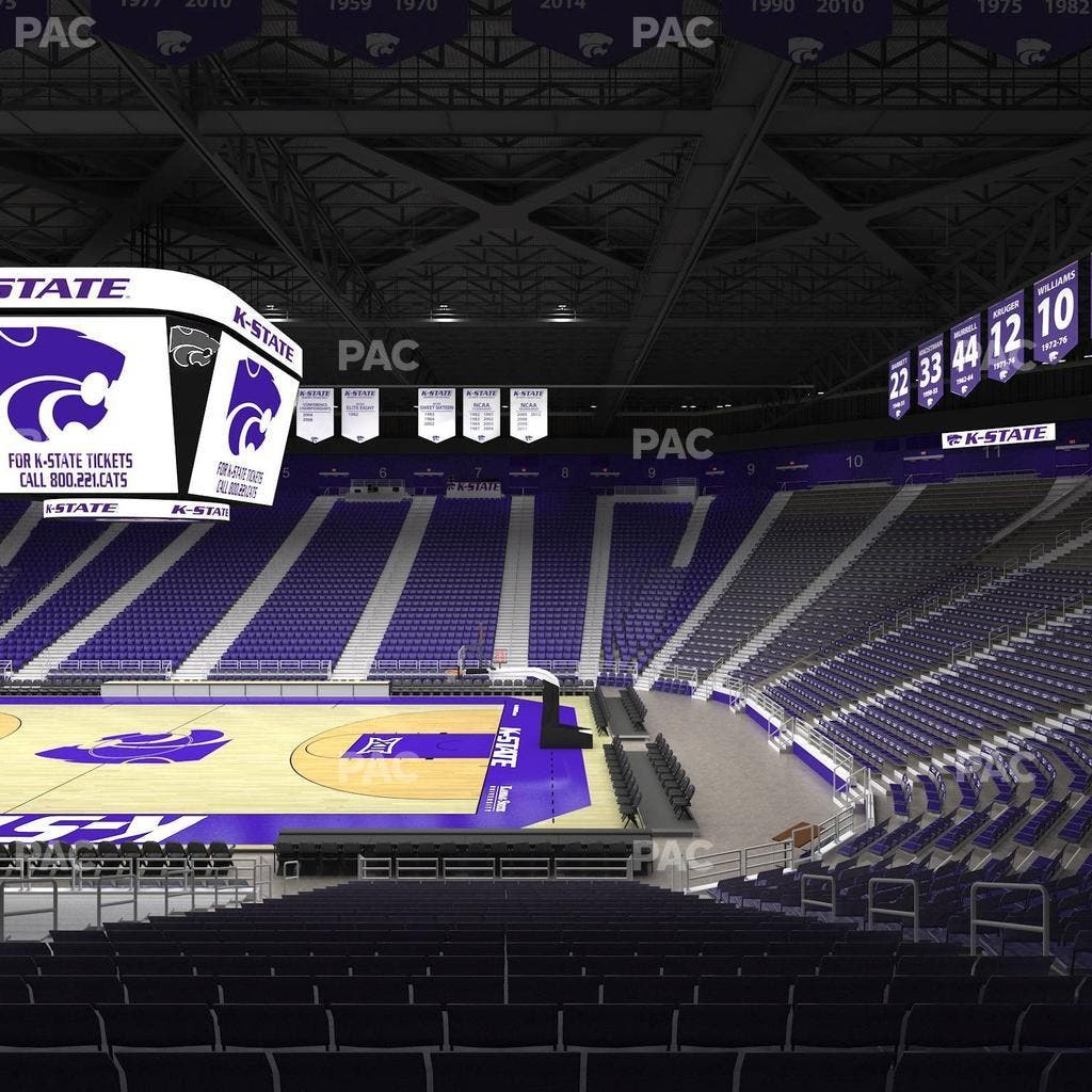 Bramlage Coliseum - Section 18 Seat View