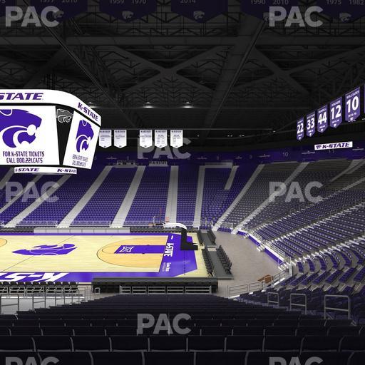 Bramlage Coliseum - Section 18 Seat View