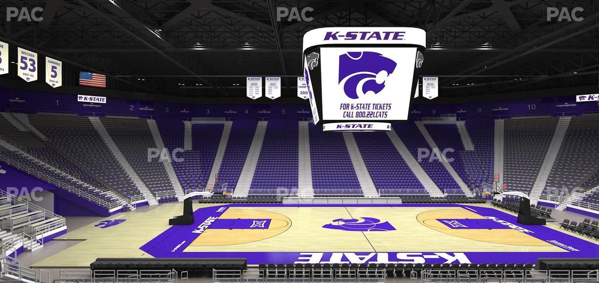 Bramlage Coliseum - Section 20 Seat View