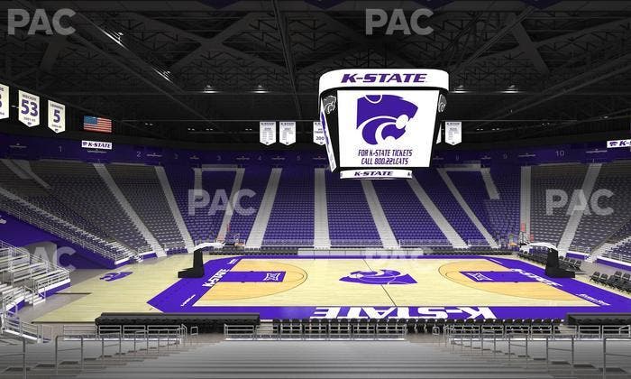 Bramlage Coliseum - Section 20 Seat View
