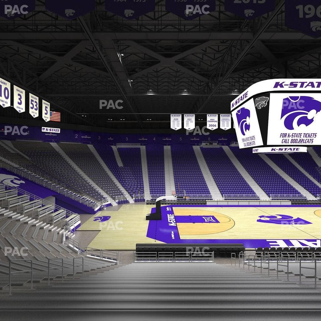 Bramlage Coliseum - Section 21 Seat View