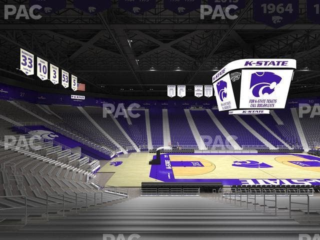 Bramlage Coliseum - Section 21 Seat View