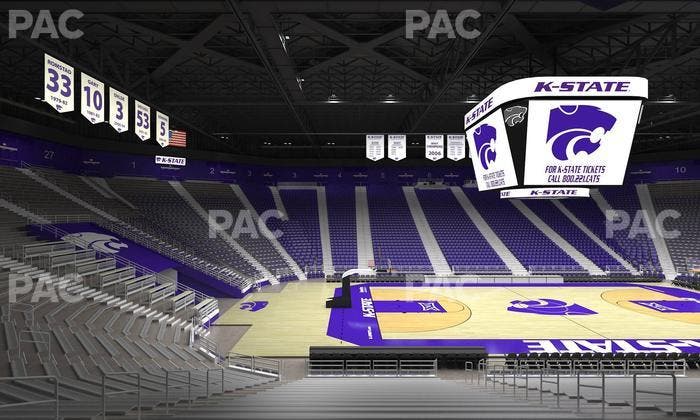 Bramlage Coliseum - Section 21 Seat View