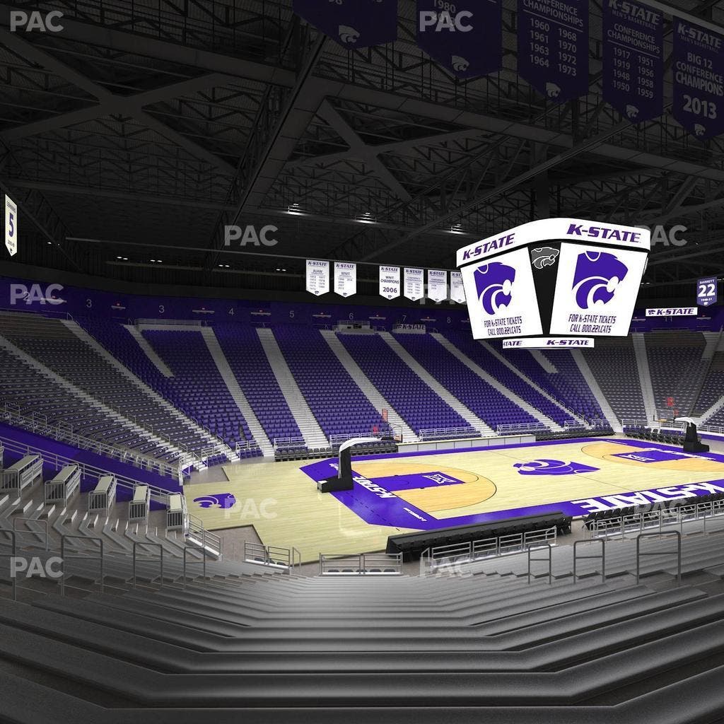 Bramlage Coliseum - Section 22 Seat View