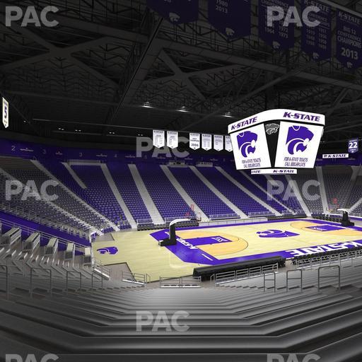 Bramlage Coliseum - Section 22 Seat View